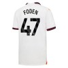 Camisola Manchester City Foden 47 Homen Equipamento 2ª 23/24